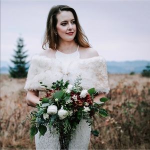 Lulus Lace Wedding Dress Medium